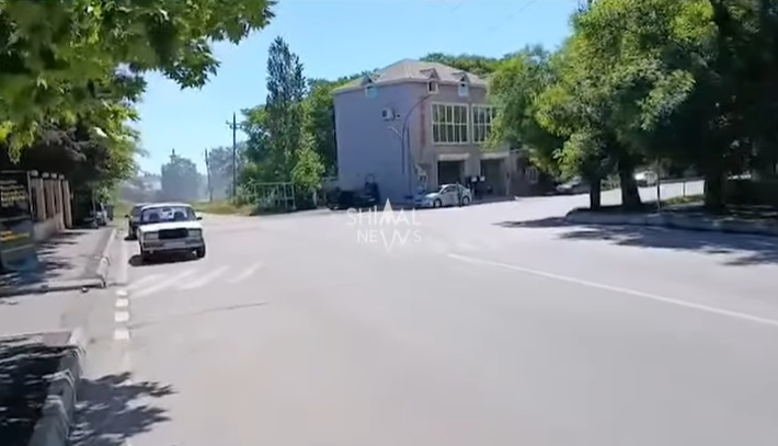 Xaçmazda silinən piyada zolağı, gizlənmiş nişan