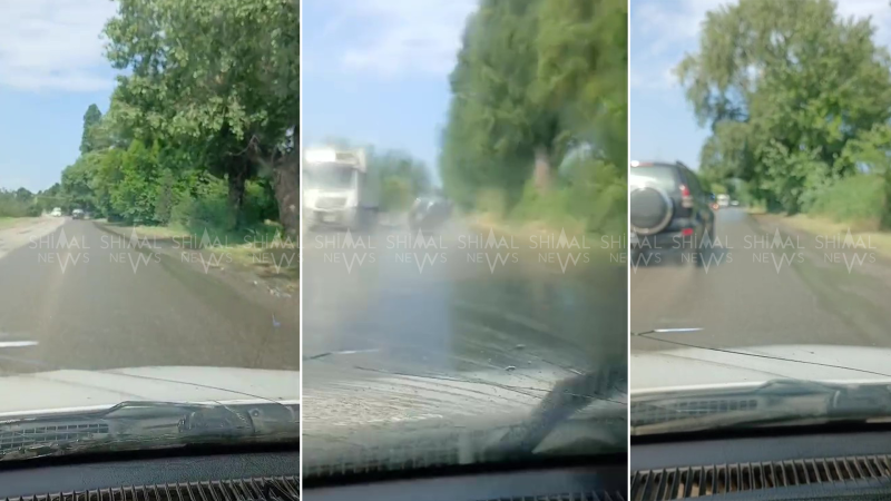 Suvarma kanalları təmizlənmir, yol gölə çevrilir – Xaçmazda sürücülər narazıdır
