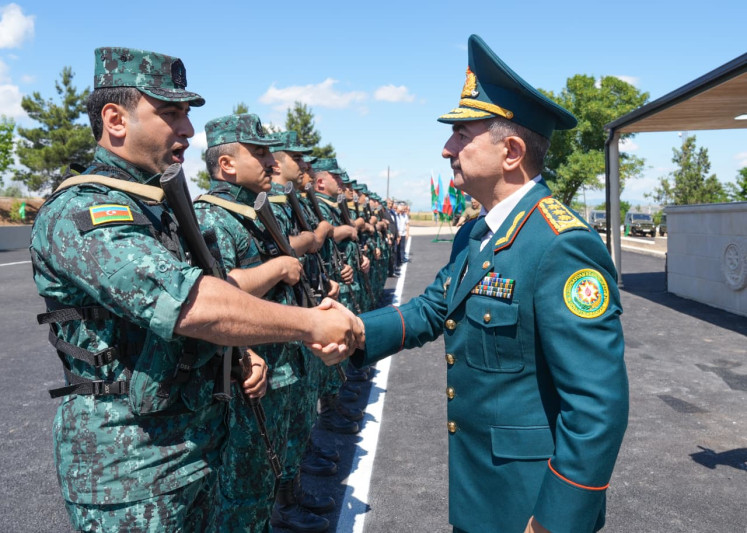Samur sərhəd komendantlığı xidməti istifadəyə verilib