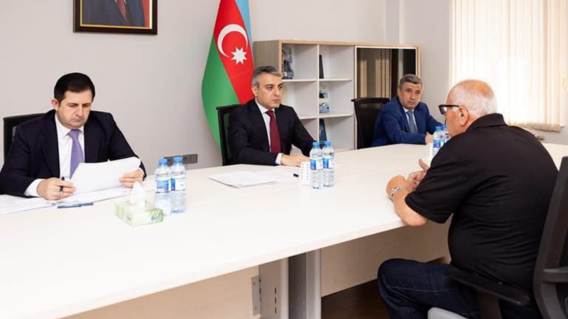 AAYDA sədri Zaqatalada vətəndaş qəbulu keçirib