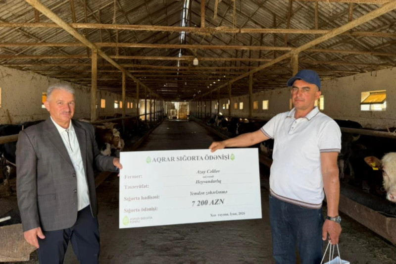 Fermerlərə 100 qat sığorta ödənildi