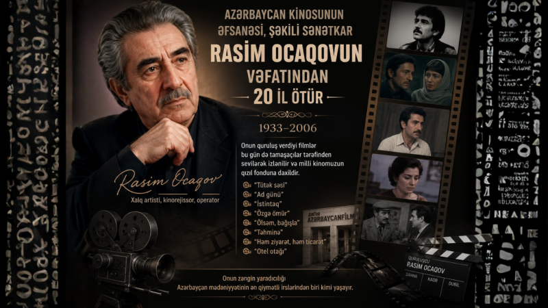 Azərbaycan kinosunun əfsanəsinin vəfatından 20 il ötür