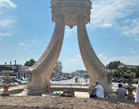 Xaçmazın girişindəki dairə yenilənir