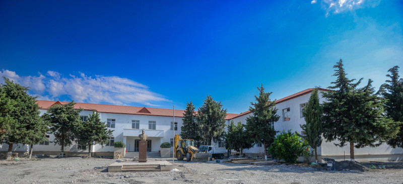 İsmayıllıda 1 ildir təmirdə olan məktəb yeni tədris ilində açılacaq