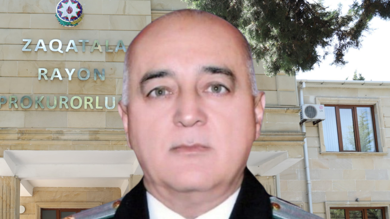 Zaqatalada prokuror müavini olmuş Füzuli Musayev vəfat edib
