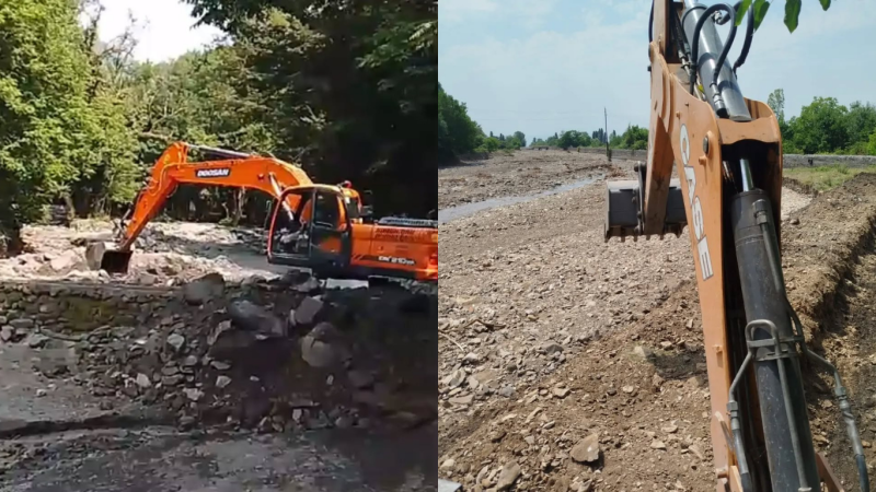Zaqatalada iki kəndin suvarma problemi aradan qaldırılıb