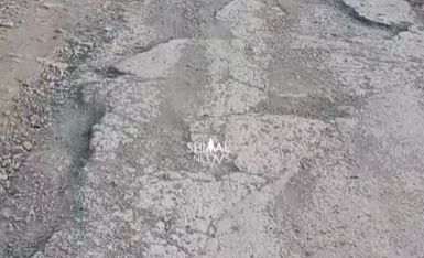Xınalığın yolları baxımsız qalıb