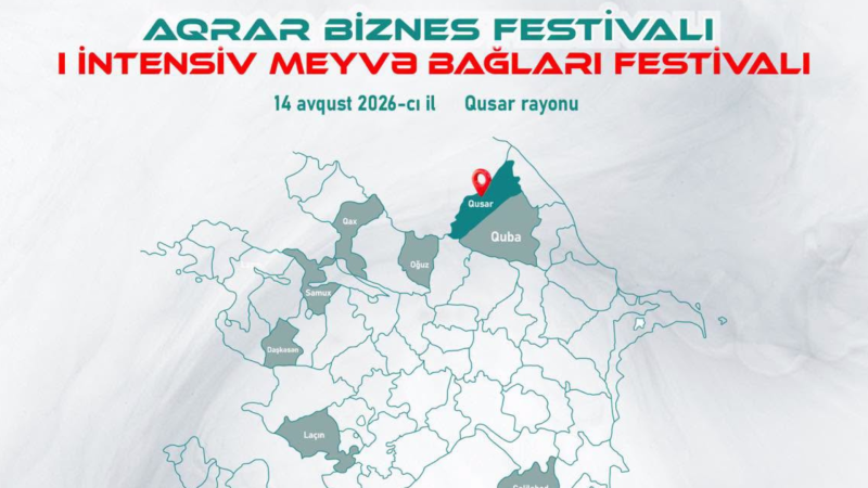 Qusarda Aqrar Biznes Festivalı keçiriləcək