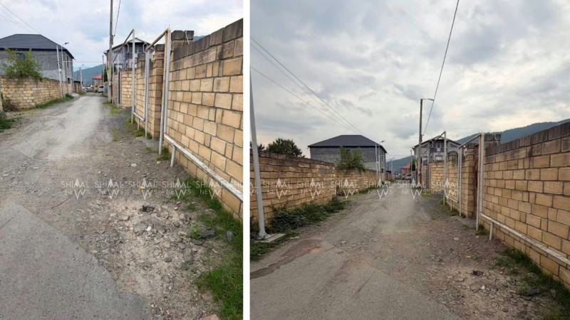 Zaqatalada su xətti çəkildi, küçə qazıldı – asfalt isə bərpa olunmadı