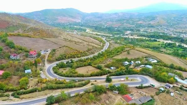 Quba-Qonaqkənd yolunda sürüşmə baş verib - VİDEO