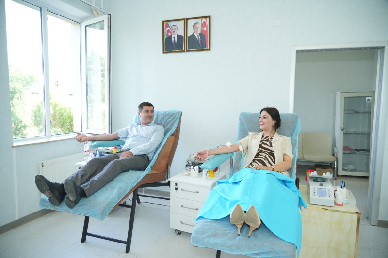 Şimalda Bir damla qan, min ümidə can aksiyası