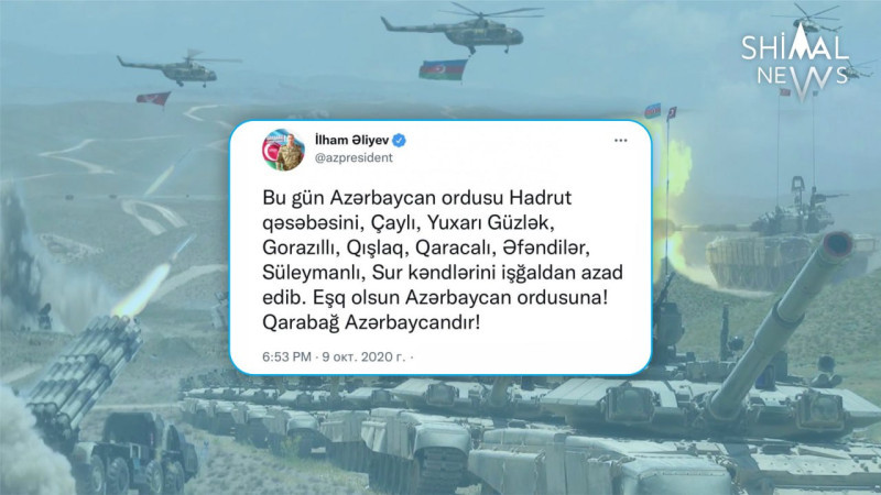44 günlük Vətən Müharibəsinin 13-cü günü: XRONİKA