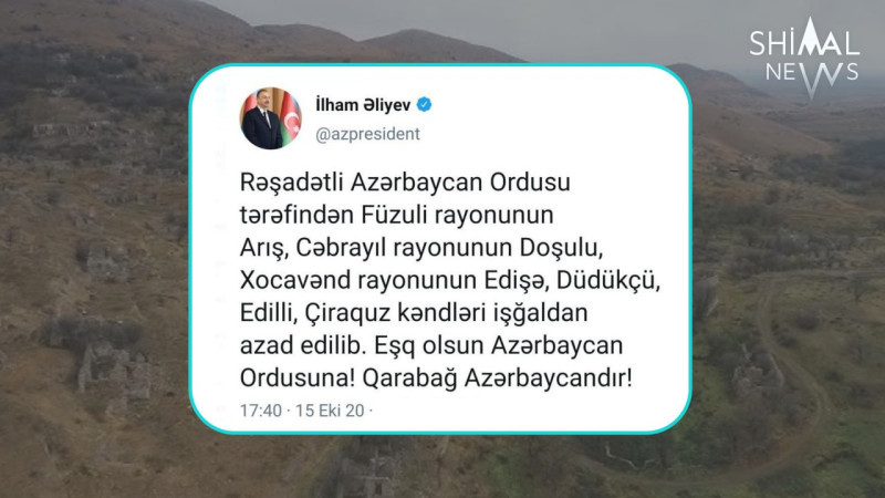 Vətən müharibəsinin 19-cu günü: XRONİKA
