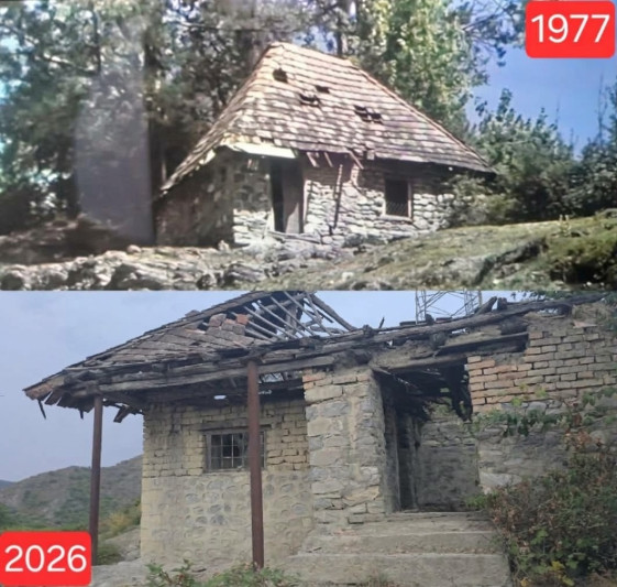 Məşhur filmin çəkildiyi dəyirman uçub