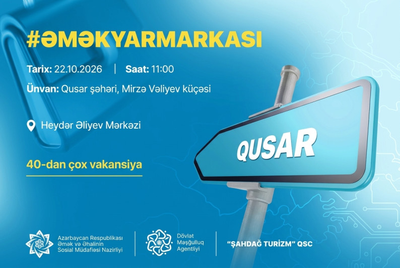 İş axtaranların diqqətinə: Qusarda 40-dan çox vakansiya