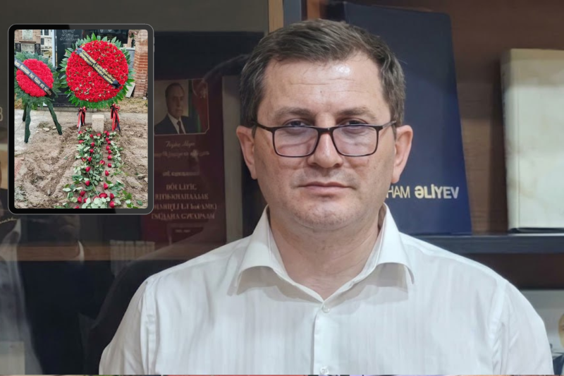 Şamaxıda vəfat edən rəis Gəncədə dəfn edildi