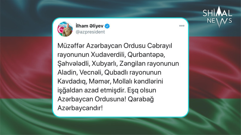 Vətən müharibəsinin 34-cü günü: XRONİKA