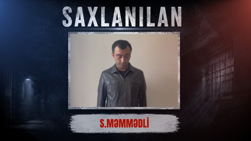 Qaxda silsilə oğurluq edən şəxs tutulub