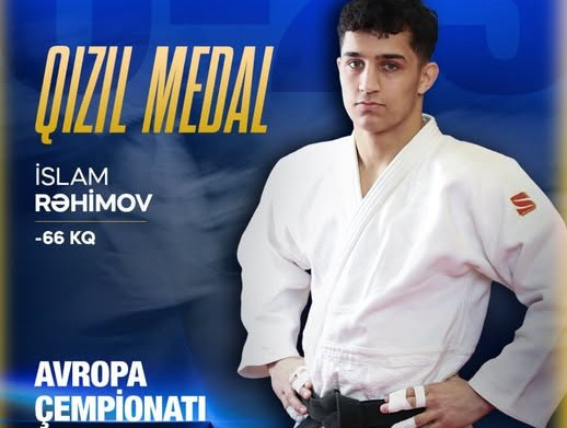 Zaqatalalı idmançı ikiqat Avropa çempionu oldu