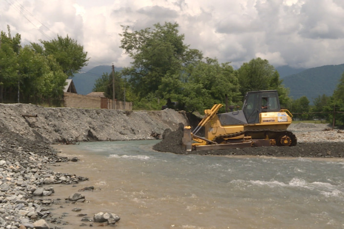 Balakəndə sel təhlükəsi