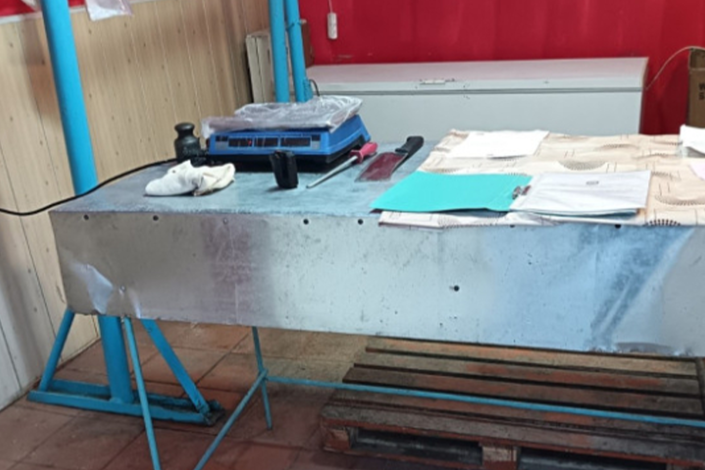 Siyəzəndə ət satışında nöqsan aşkarlanıb