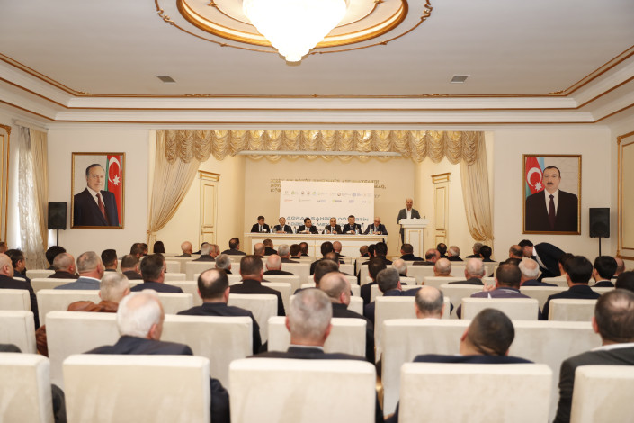 Qubada aqrar mövzusunda müzakirələr aparılıb