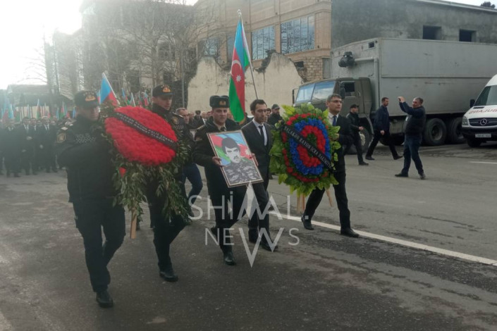 Balakəndə I Qarabağ müharibəsinin itkin-şəhidi ilə vida mərasimi keçirilib