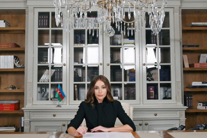 Mehriban Əliyeva Xocalı soyqırımı ilə bağlı paylaşım edib – FOTO