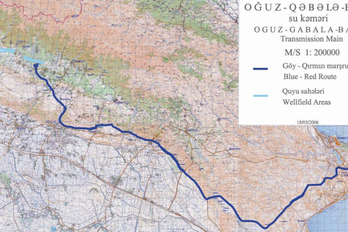 Həyat mənbəyi Oğuz-Qəbələ-Bakı su kəməri