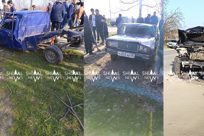 Quba-Xaçmaz yolunda ağır qəza: Yaralı var