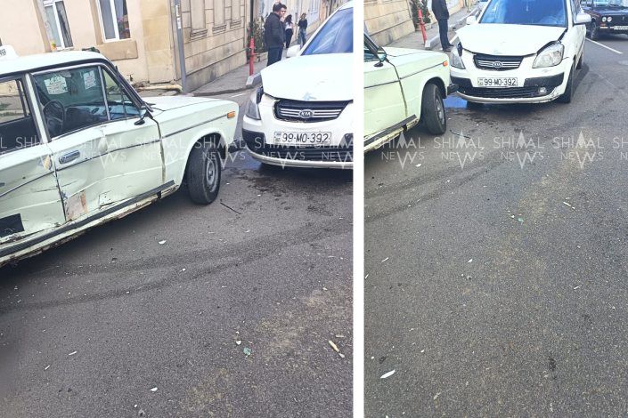 Qubada yol qəzası baş verib - FOTO