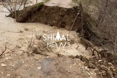 Quba kəndi yolsuz qaldı