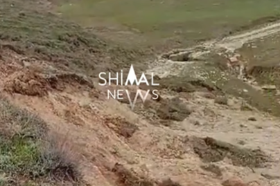 Ördücdə yol tamamilə bağlandı: Kəndlilər çarəsiz qaldı