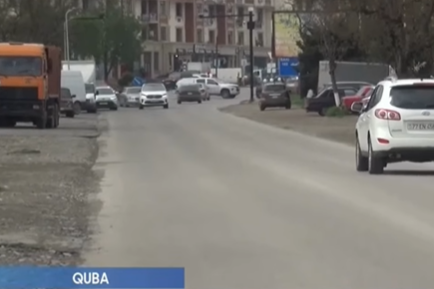 Quba-Xaçmaz yolunda təhlükə