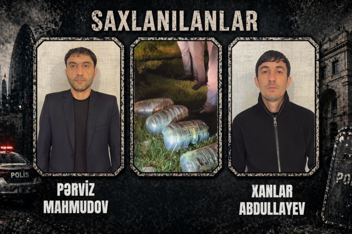 Oğuzda saxlanılan narkokuryerlərdən 13 kq marixuana aşkarlandı