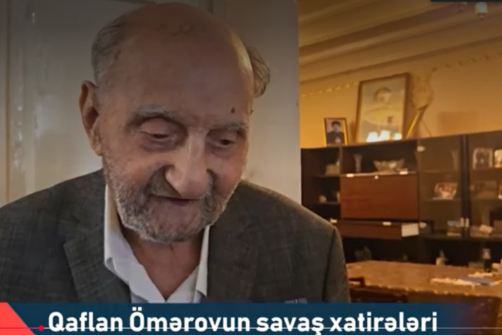 Şimalda sağ qalan yeganə İkinci Dünya Müharibəsi veteranı Qaflan Ömərov