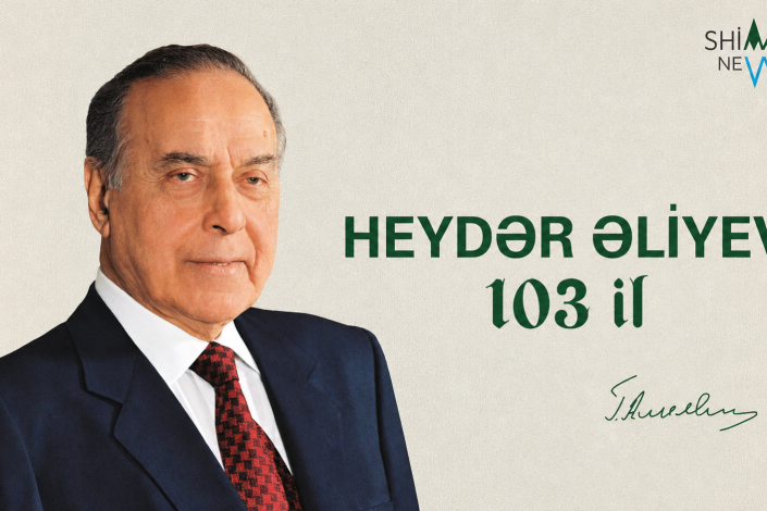 Ulu Öndər Heydər Əliyevin anadan olmasından 103 il ötür