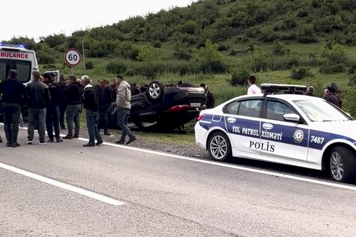 İsmayıllıda ağır qəza: Piyada həyatını itirdi