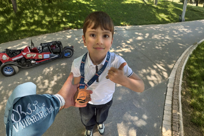 Qusardan olan 8 yaşlı məktəbli beynəlxalq olimpiadada medal qazandı