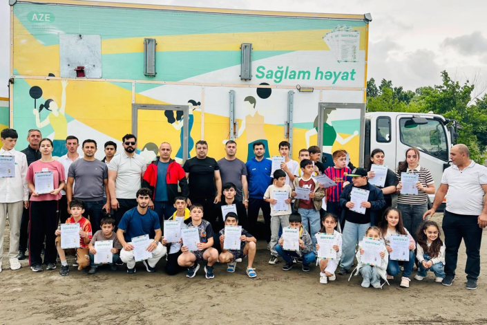 "Sağlam həyat" avtomobili Nabranda olub