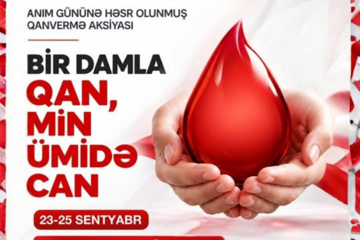 Şimalda Anım Gününə həsr olunan qanvermə aksiyası keçiriləcək