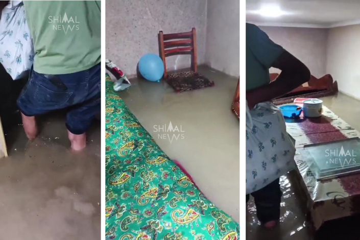 Şəkidə Qudula kəndini yenidən su basıb – sakinlər kömək istəyir