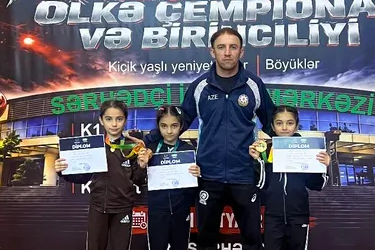 Qusarın idmançı qızlarından Azərbaycan çempionatında 3 medal