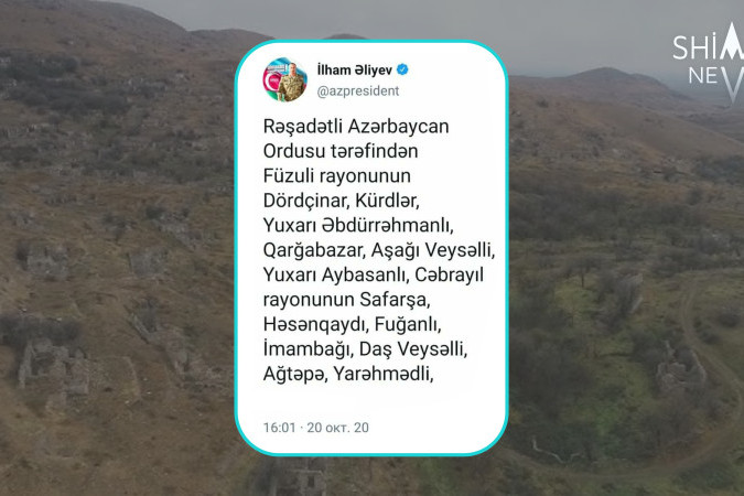 Vətən müharibəsinin 24-cü günü: XRONİKA