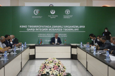 Xaçmazın fermerləri kənd təsərrüfatında yeniliklərlə tanış olub