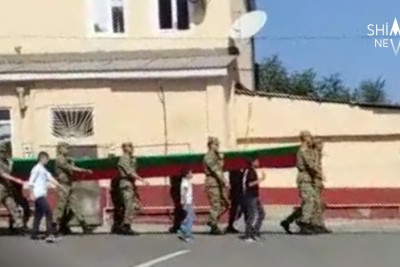 Qusar: hərbi orkestrlərin müşayiəti ilə yürüş baş tutub