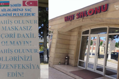 Xaçmazda şəhid ailələrinə pulsuz xidmət göstərilir