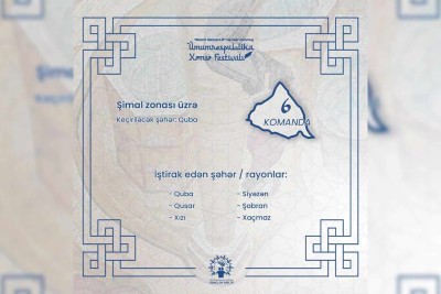 Qubada "Ümumrespublika Xəmsə Festivalı" keçiriləcək