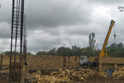 Quba: Digah kəndində yeni məktəb tikilir