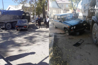 Qubada "06" və "Kamaz" toqquşublar